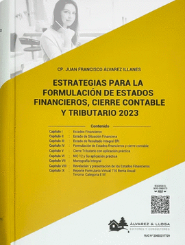 ESTRATEGIAS PARA LA FORMULACIN DE ESTADOS FINANCIEROS, CIERRE CONTABLE Y TRIBUTARIO 2023