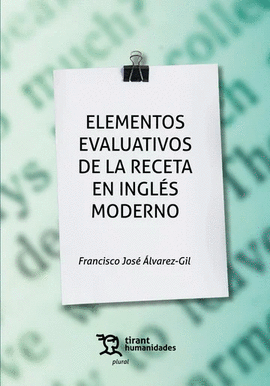 ELEMENTOS EVALUATIVOS DE LA RECETA EN INGLS MODERNO