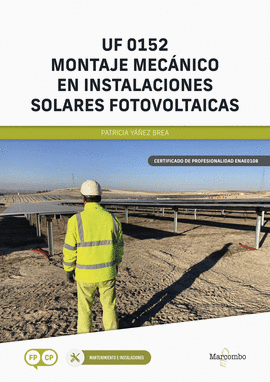 UF 0152 MONTAJE MECNICO EN INSTALACIONES SOLARES FOTOVOLTAICAS