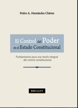 EL CONTROL DEL PODER EN EL ESTADO CONSTITUCIONAL