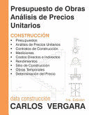 PRESUPUESTO DE OBRAS ANLISIS DE PRECIOS UNITARIOS